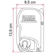 Fiamma Titanium F45S 400 Awning Royal Grey Fabric Fiamma - Dynamic Drive