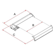 Fiamma F80S 290 Awning Deep Black Case Royal Grey Fabric Motorhome Caravan Van Fiamma - Dynamic Drive