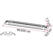 Fiamma Garage Storage Bars Premium 60 Wall Floor Fixings Caravan Motorhome Pair Fiamma - Bars 4 Cars