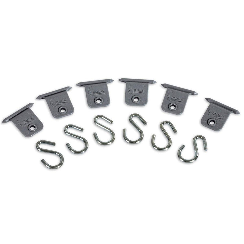 Fiamma Kit Awning S Hook Hangers For Motorhome Caravan Campervan (98655-743) 6x Fiamma - Dynamic Drive