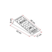 Fiamma Level Pro Grey Levelling Ramps 5 Ton Heavy Duty Caravan Motorhome 97901-011 Fiamma - Dynamic Drive