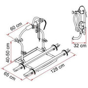 Fiamma Motorhome Carry Bike CL Black Cycle Carrier Fiamma - Bars 4 Cars