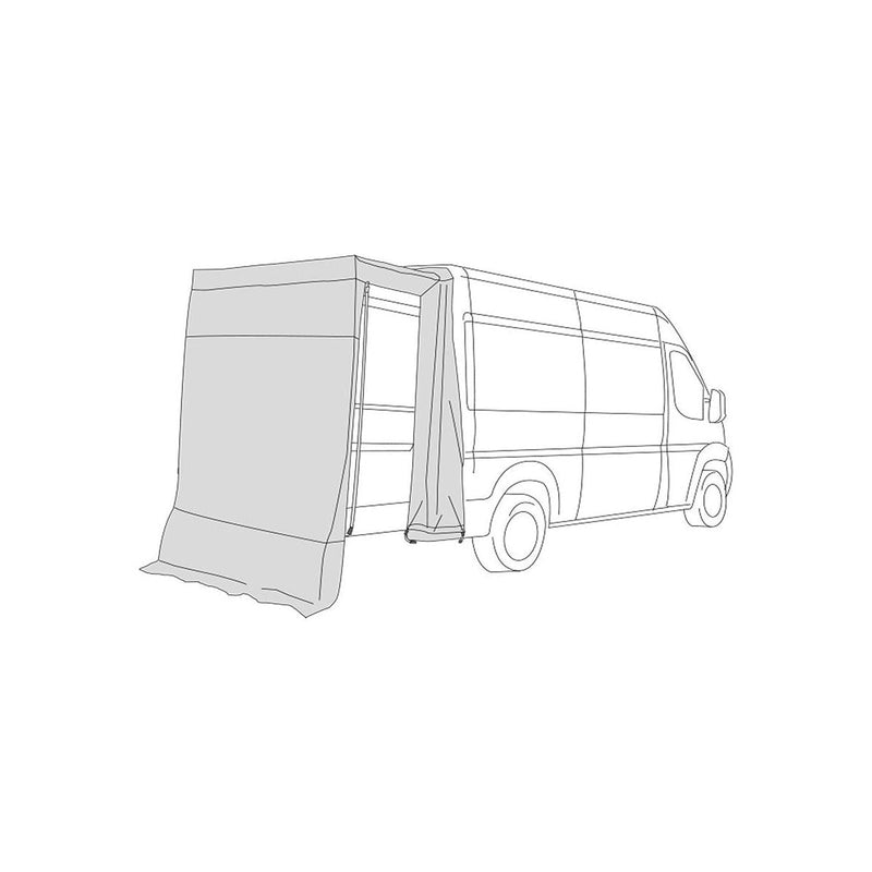 Fiamma Rear Door Cover Privacy room Fiat Ducato Peugeot Boxer Citroen Relay Vans Fiamma - Dynamic Drive