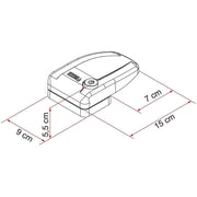 Fiamma Safe Door Frame White Security Lock Caravan Motorhome 08022-01- Fiamma - UK Camping And Leisure