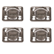 Fiamma Square Plate Kit 4 Pack For Motorhome Garage Securing Hooks Fiamma - Dynamic Drive