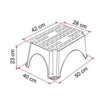 Fiamma Step 150Kgs Heavy Duty Caravan Motorhome Camping Grey 02950-01- Fiamma - Dynamic Drive