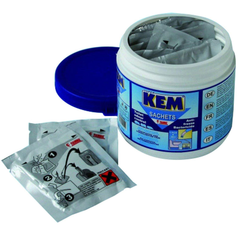 Fiamma Super Kem Toilet Chemical Bags Blue Sachets 15Pcs Caravan Motorhome 97310-023 Fiamma - Dynamic Drive