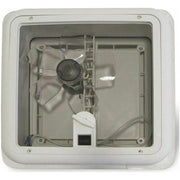 Fiamma Turbo Roof Vent Standard Crystal Motorised Fan 400 x 400 Motorhome Caravan 03624F02D Fiamma - Dynamic Drive