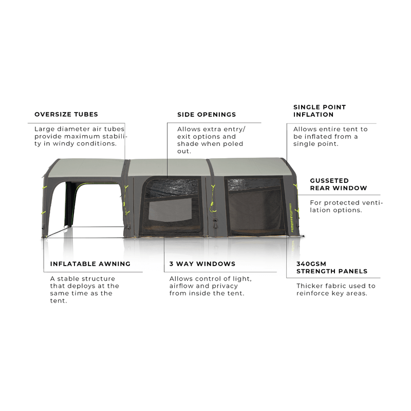 Zempire Fortress V2 Tent Zempire - Dynamic Drive