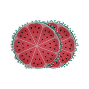 Garden Sofa Watermelon Print Scatter Cushion Pair Gardenwize - Dynamic Drive