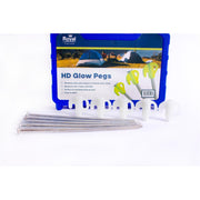Glow Pegs In Case x20 Tent Awning Royal Leisure Hard Ground Easy Pitch Royal - Dynamic Drive