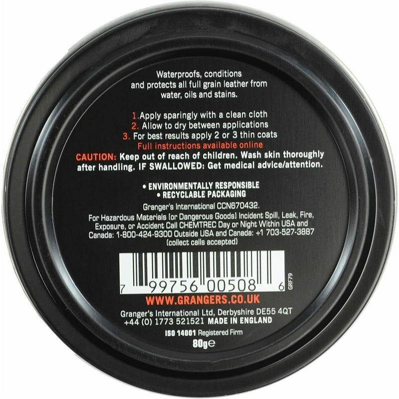 Grangers G Shoe Wax Leather Protection x2 Grangers - Dynamic Drive