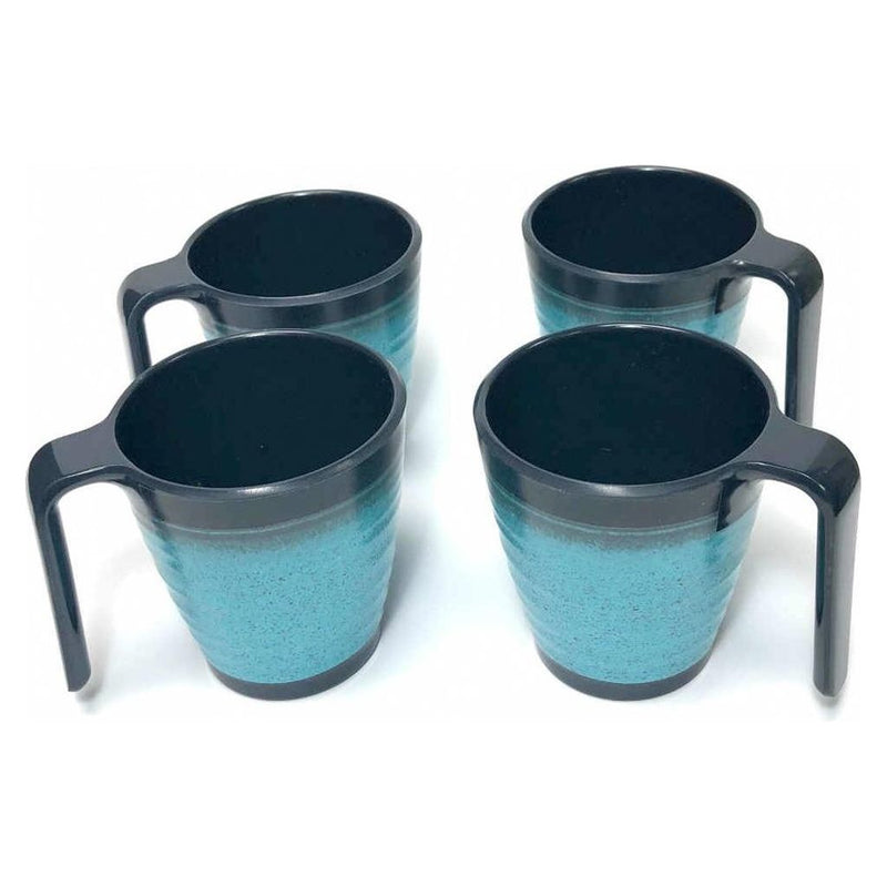 Granite 4x Stacking Mug Set Flamefield - Dynamic Drive