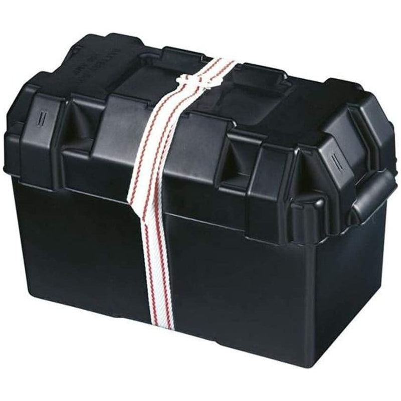 Heavy-Duty Battery Box with Straps - Perfect for Caravanning, Camping, and Boating PLS - Dynamic Drive