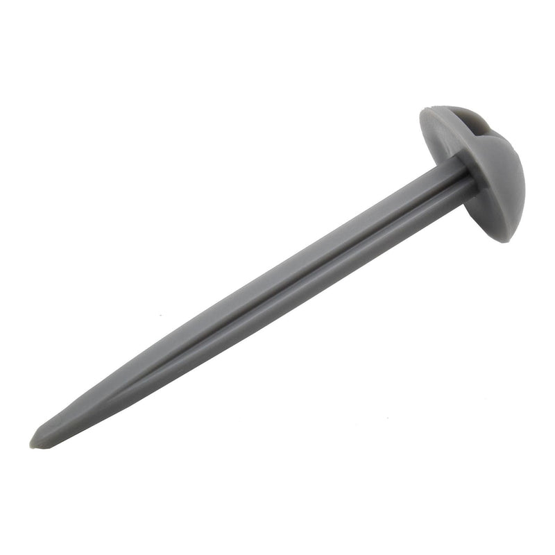 Heavy Duty Plastic Ground Sheet Tent Pegs 12 Pack - Via Mondo - NN4 Online