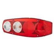 Hella Caraluna II Motorhome Rear Light Left Reverse Round Reflector Hella - Dynamic Drive