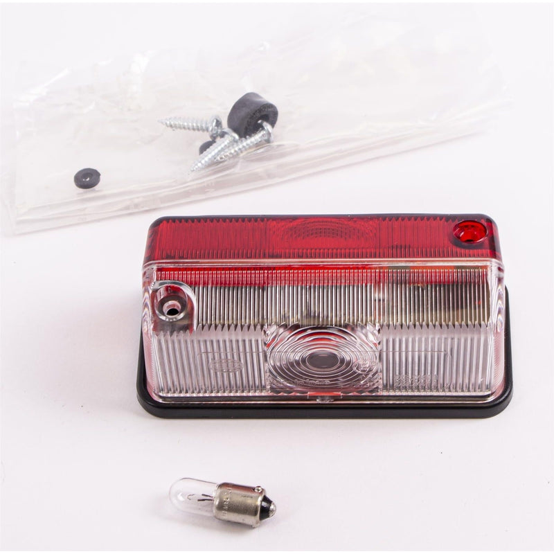 Hella Red Clear Side Outline Marker Light Lamp Hymer Elddis Caravan Motorhome Hella - Dynamic Drive