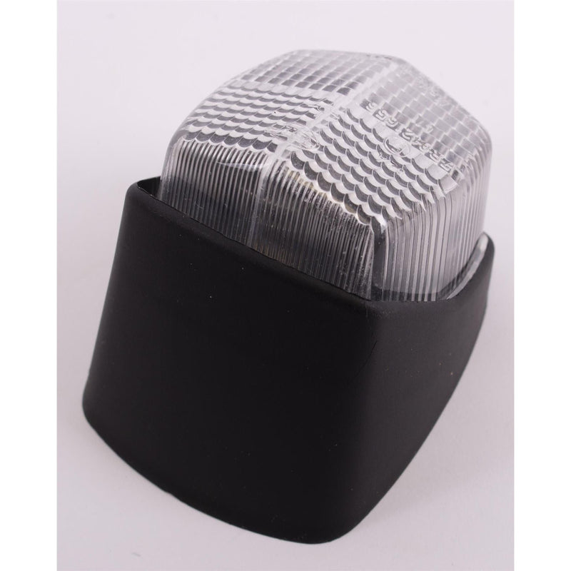Hella White Clear Front Marker Position Lamp Light 2Pf004081107 With Angled Base Hella - Dynamic Drive