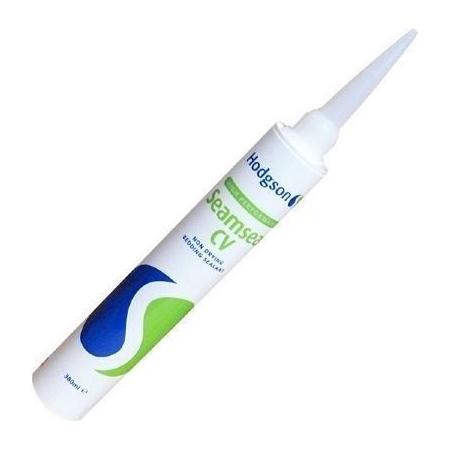 Hodgson White Seamseal Cv Non Drying Bedding Sealant 380Ml Caravan Motorhome SEAL051 ukcampingandleisure - Dynamic Drive