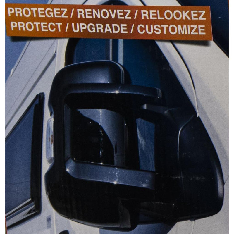 HTD Protect-it Mirror Short Arm Protector for Ducato/Relay / Boxer 06 onwards (Black, Van/Conversion) HTD - Dynamic Drive