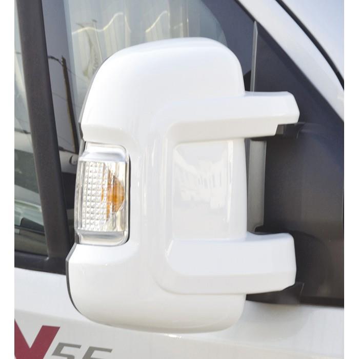 HTD Protect-it Mirror Short Arm Protector for Ducato/Relay / Boxer 06 onwards (White, Van/Conversion) HTD - Dynamic Drive