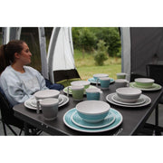 Outdoor Revolution 4 piece Lime Melamine Mug Set Caravan Motorhome TABL1010 Outdoor Revolution - Dynamic Drive