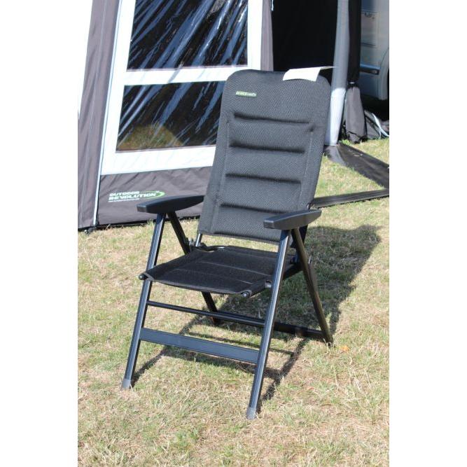 2 Outdoor Revolution Turin Alu Air Mesh Reclining Camping Chair Outdoor Revolution - Dynamic Drive
