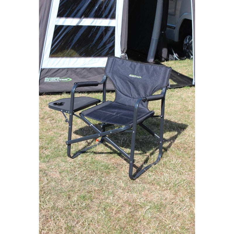 2 Outdoor Revolution Director Chair with Side Table Outdoor Revolution - Dynamic Drive