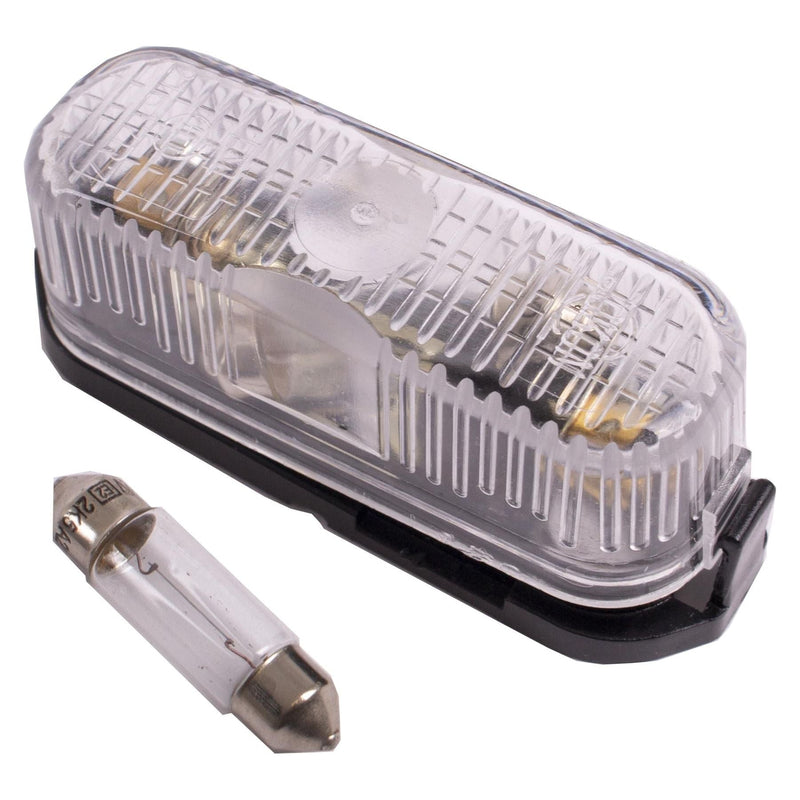 Jokon PL96 White Clear Front Marker Lamp Light Caravan Motorhome Camper CMl5 with Bulb Jokon - Dynamic Drive