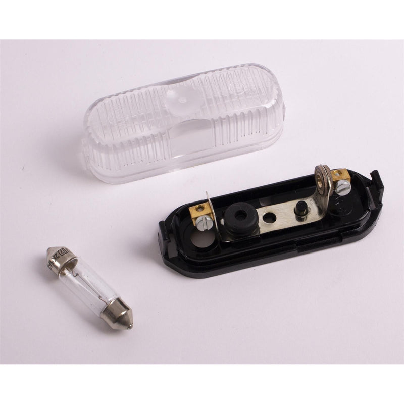 Jokon PL96 White Clear Front Marker Lamp Light Caravan Motorhome Camper CMl5 with Bulb Jokon - Dynamic Drive