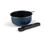 Kampa 14 x 7 cm Camping Saucepan with Removable Handle - Midnight Kampa - Dynamic Drive