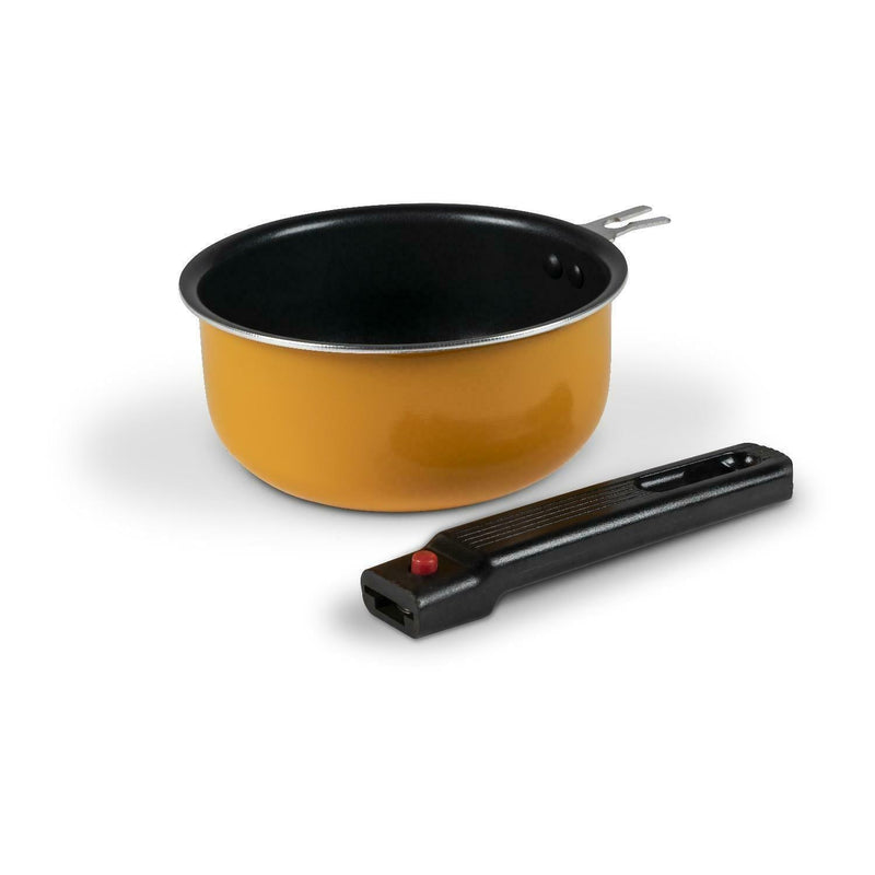 Kampa 14 x 7 cm Camping Saucepan with Removable Handle - Sunset Kampa - Dynamic Drive