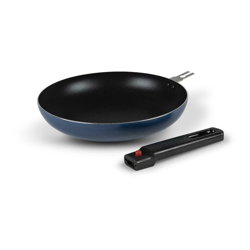 Kampa 24cm Camping Frying Pan with Removable Handle - Midnight Kampa - Dynamic Drive