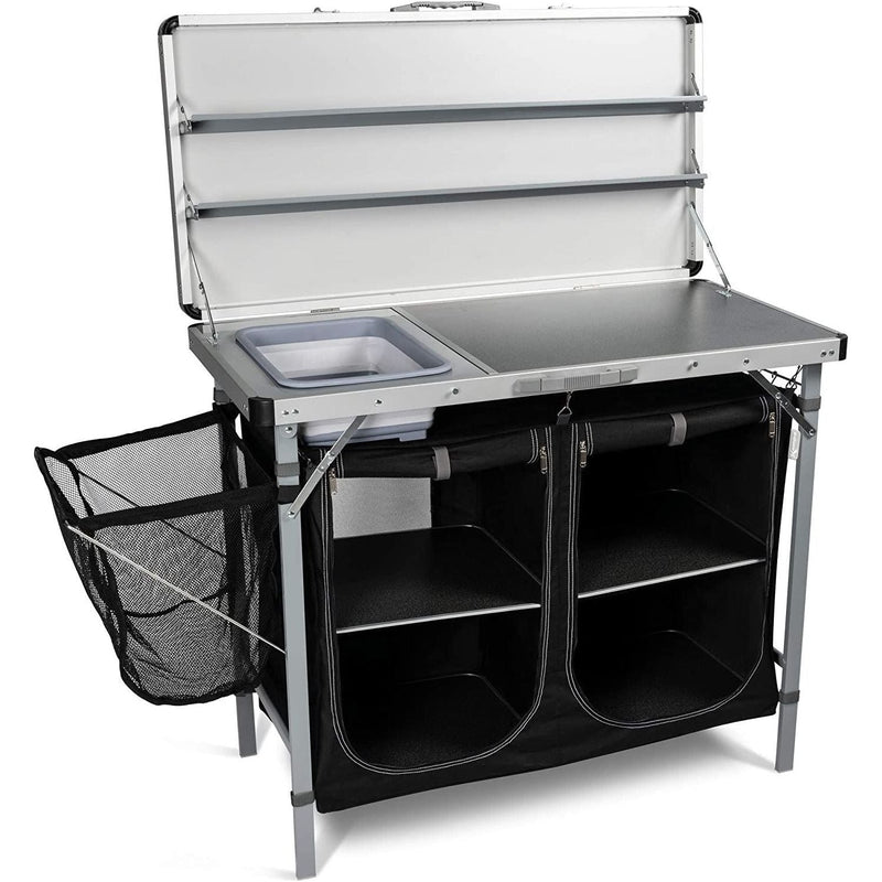 Kampa Dometic Chieftain Portable Camping Kitchen Stand & Sink Kampa - Dynamic Drive