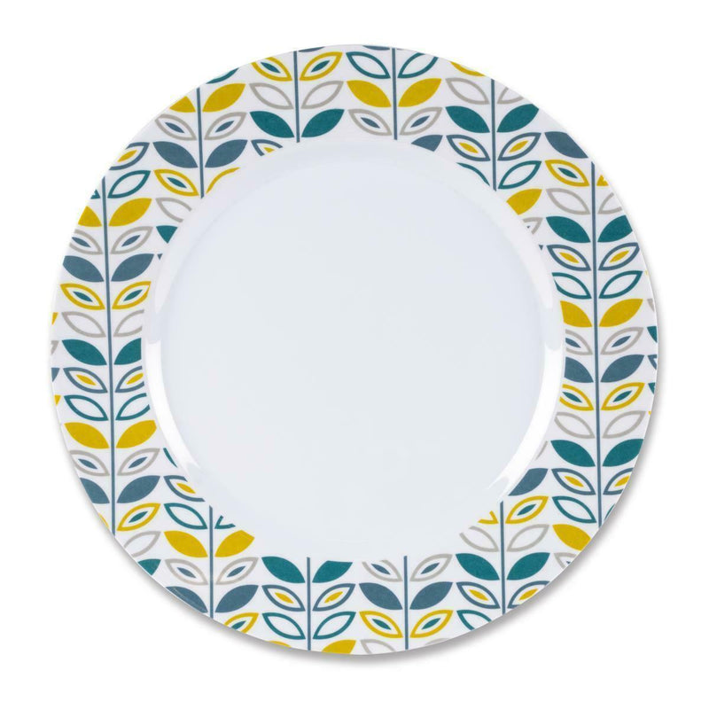 Kampa Flora Melamine 12 Piece Dinner Set Kampa - Dynamic Drive