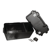 Large 110Ah Leisure Battery Box Enclosure Cover & Strap Motorhome Caravan Camper PLS - Dynamic Drive