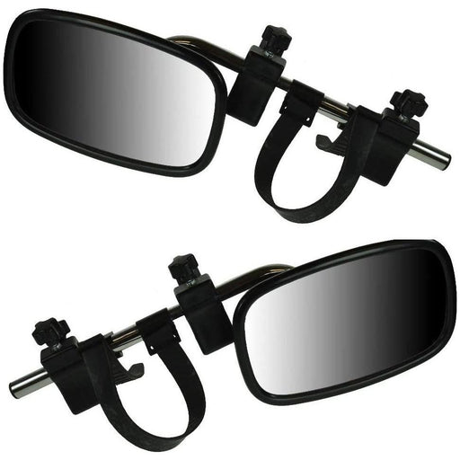 Maypole Pair of Convex Glass Caravan Towing Mirrors Universal Fit Maypole - Dynamic Drive