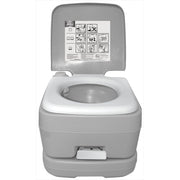 Leisurewize 10L Camping Lightweight Flushing Toilet - GREY Leisurewize - Dynamic Drive