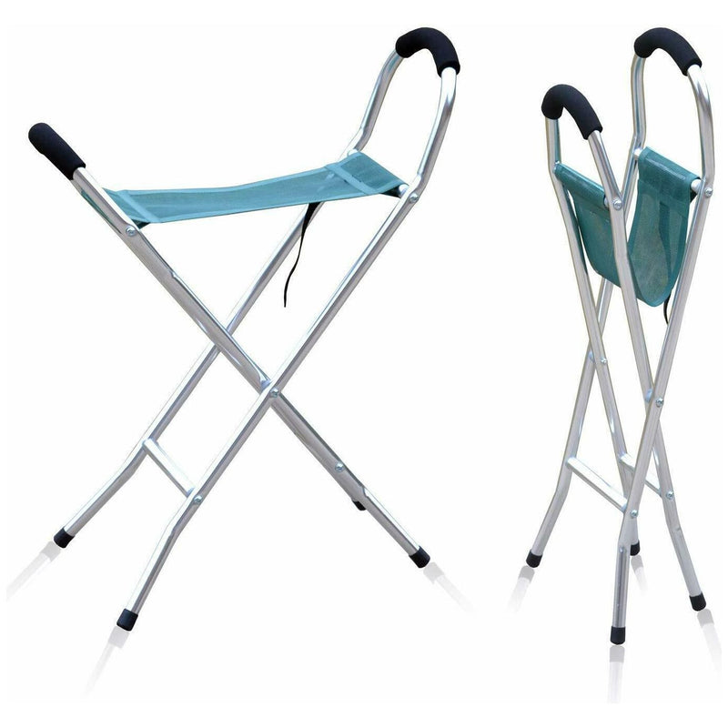 Leisurewize 2 in 1 Walking Stick and Folding Stool Leisurewize - Dynamic Drive
