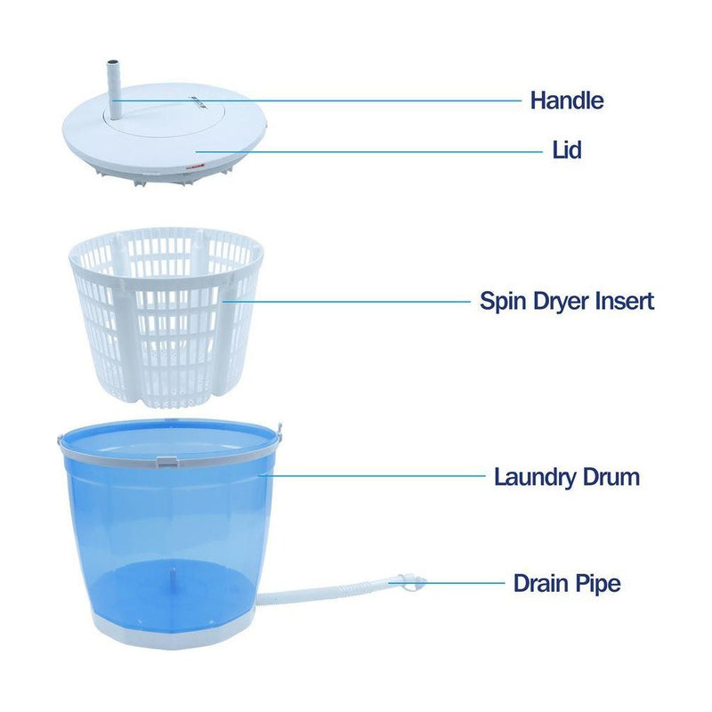 Leisurewize Manual Crank Washing Machine Leisurewize - Dynamic Drive