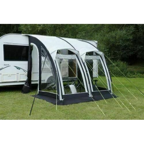 Leisurewize Ontario 20-260 Lightweight Caravan Poled Porch Awning Charcoal 2022 Leisurewize - Dynamic Drive