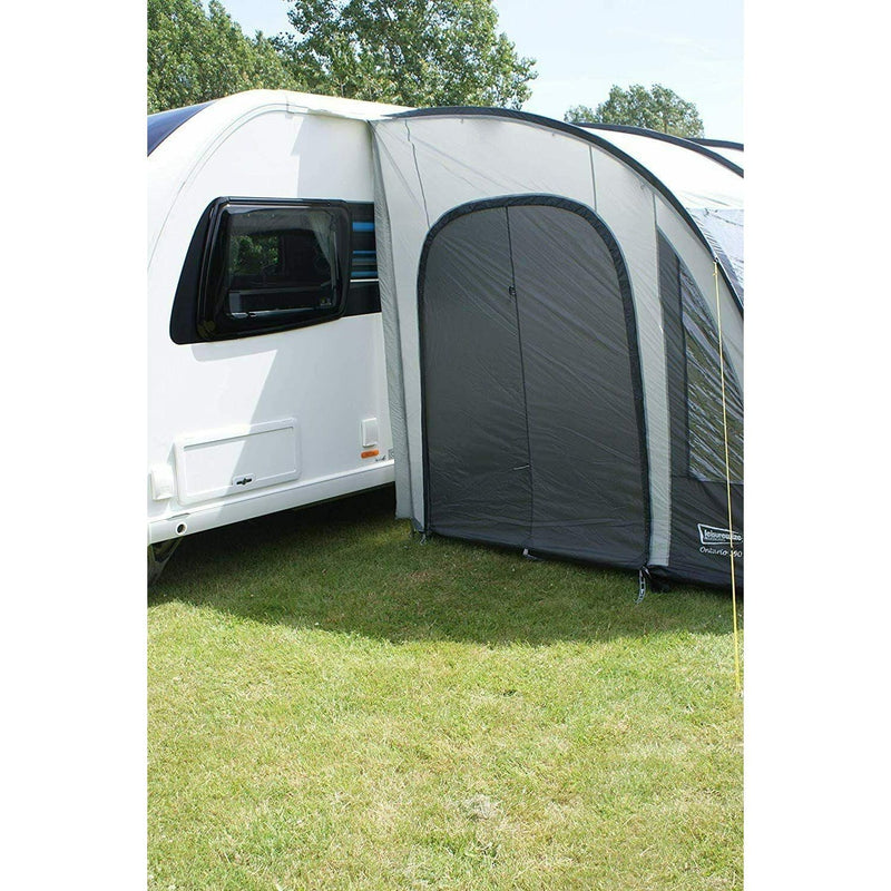 Leisurewize Ontario Ultimate Caravan Poled Porch Awning 390cm Charcoal 2022 Leisurewize - Dynamic Drive