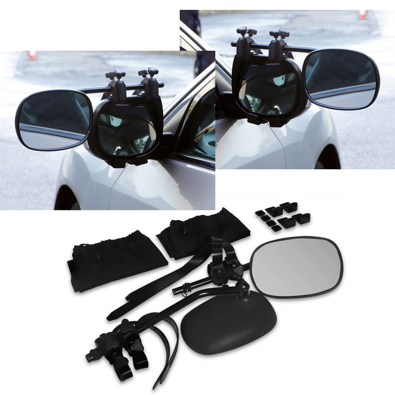 Leisurewize Rock Steady Caravan Towing Mirrors Twin pack Flat & Convex LWACC34 Leisurewize - Dynamic Drive