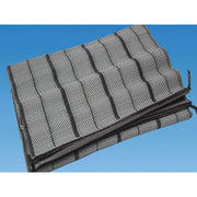 Luxury Awning Carpet 2.5 x 4.5m Moroccan Style Padded Ground Sheet H/D Grey PLS PLS - Dynamic Drive