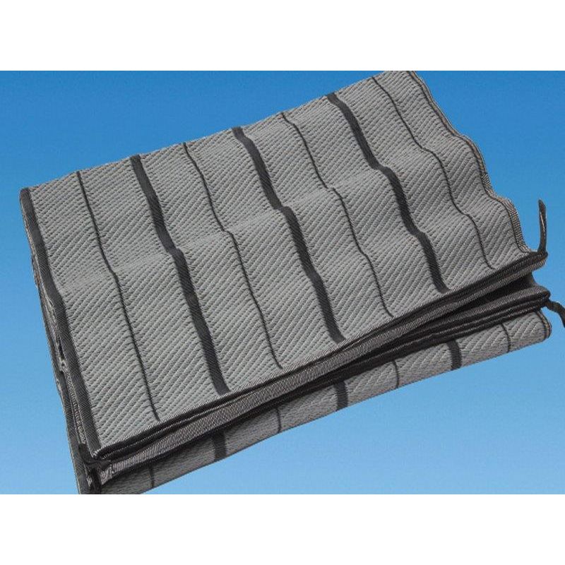 Luxury Awning Carpet 2.5 x 6.0m Moroccan Style Padded Ground Sheet H/D Grey PLS PLS - Dynamic Drive