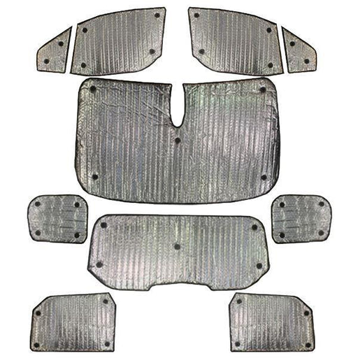 Luxury Thermal Blind Set fits Ford Tourneo Connect 13 On With Interior Mirror Cut Out 12pc Leisurewize - Dynamic Drive