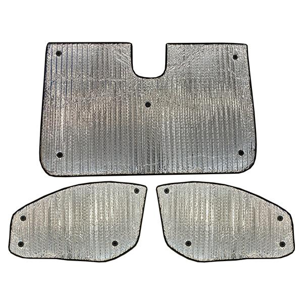 Luxury Thermal Blind Set fits Ford Transit Custom 12 Onwards 3pc Leisurewize - Dynamic Drive