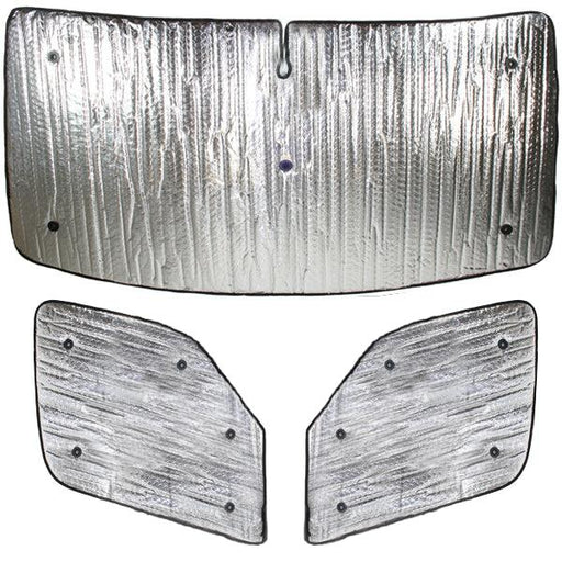Luxury Thermal Blind Set fits Mercedes Sprinter 06-19 With Mirror Cut 3pc Leisurewize - Dynamic Drive
