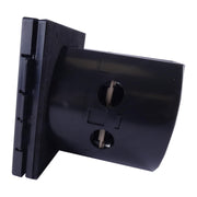 Mains 230V 16A Flush Hook Up Socket Caravan Motorhome Camper Van RV Black Powerpart - Dynamic Drive