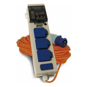 Maypole 15M MP3766 Triple Mains Hookup Mobile Power Unit 230V 13A With USB Ports Maypole - Dynamic Drive